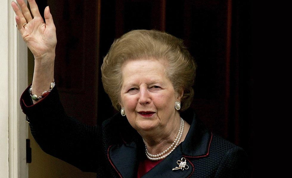 Frau Thatcher und Industriedes