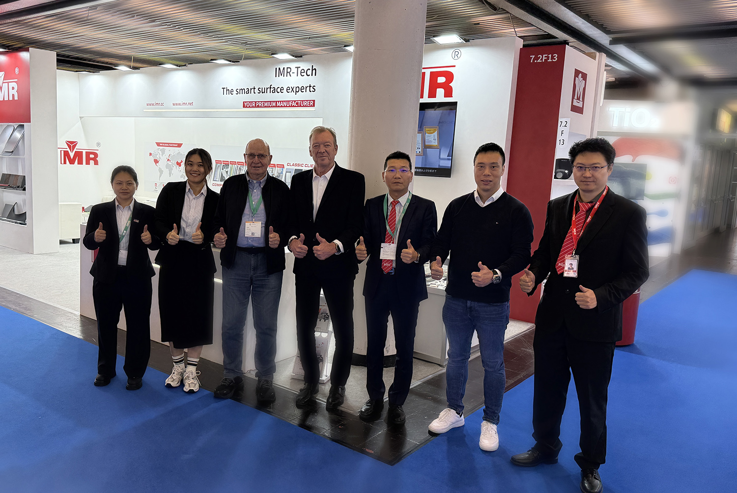 K 2025: IMR Techs intelligente Oberflächentechnologie strahlt auf der internationalen Bühne(图3)
